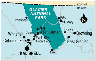 Glacier Map